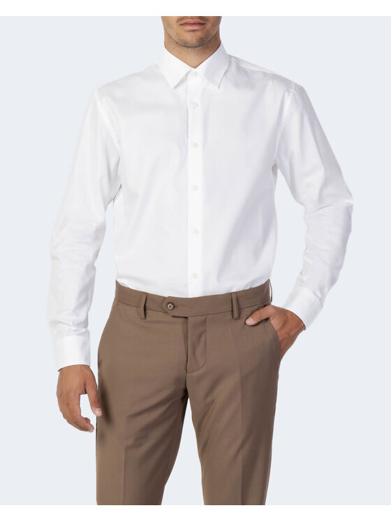 Selected Homme Selected Homme Πουκάμισο SLHREGETHAN SHIRT LS CLASSIC B NOOS Λευκό Classic Fit