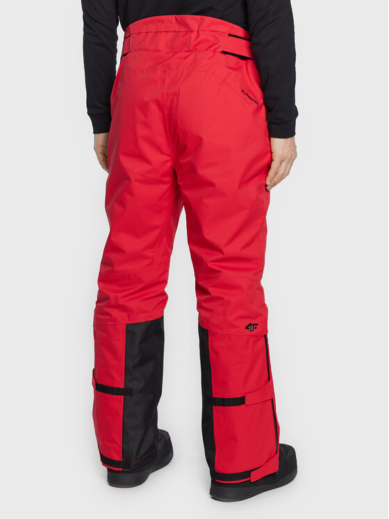 4F 4F Skihose H4Z22-SPMN006 Rot Regular Fit