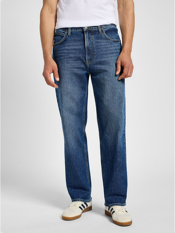 Lee Lee Jeansy ASHER Niebieski Regular Fit