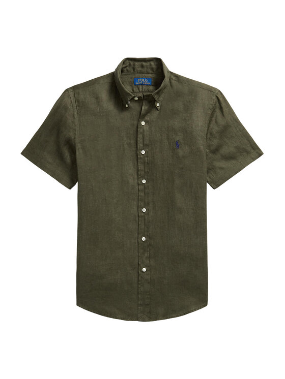 Polo Ralph Lauren Polo Ralph Lauren Риза 710968912503 Зелен Regular Fit