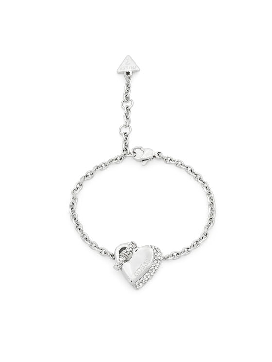 Guess Guess Bransoletka JUBB06 074JW Srebrny