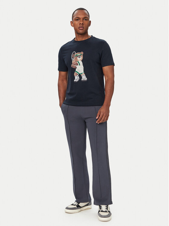 Guess Guess T-Shirt Z6YI28 K5092 Tmavomodrá Regular Fit