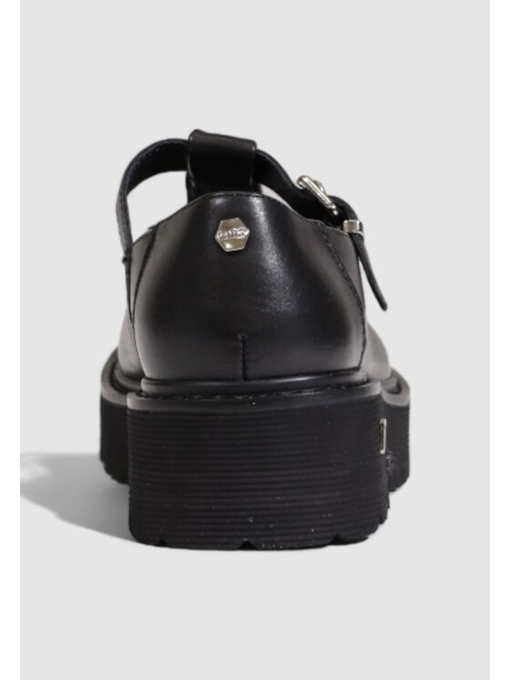 Cult Cult Sandali SLASH 4216 LOW W LEATHER W/ PIERCING Nero