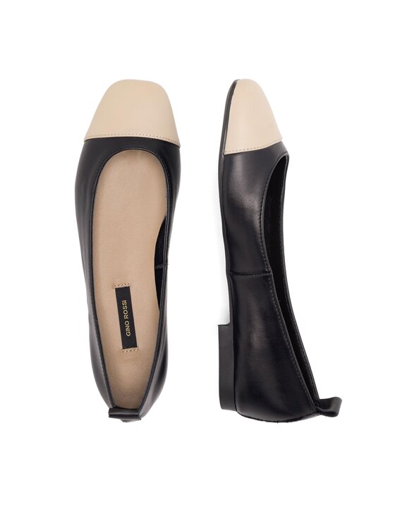 GINO ROSSI Gino Rossi Ballerinas Ortensia E23-25415PNA Schwarz