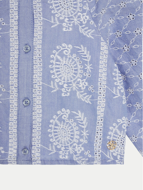 Guess Guess Blusa J5GH08WH7K0 Blu Regular Fit