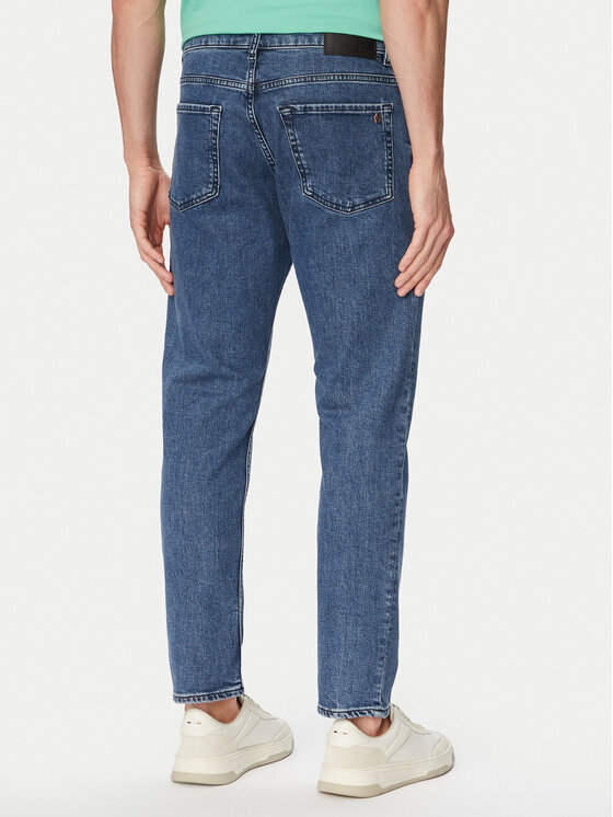 BOSS BOSS Jeansy 50559869 Tmavomodrá Skinny Fit