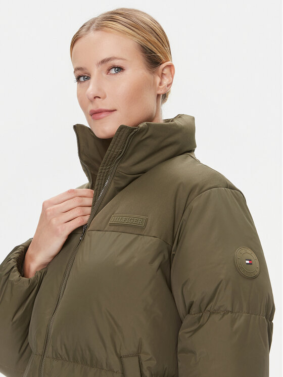 Tommy Hilfiger Tommy Hilfiger Зимно яке New York WW0WW39748 Зелен Relaxed Fit