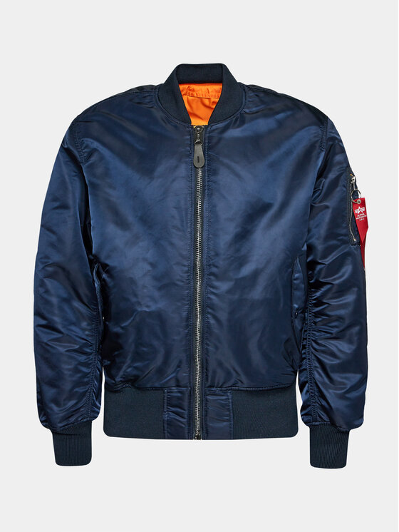 Alpha Industries Alpha Industries Kurtka bomber Ma-1 100101 Granatowy Regular Fit