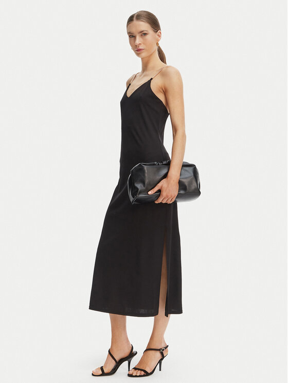 Morgan Morgan Rochie cocktail 261-RYAN Negru Regular Fit
