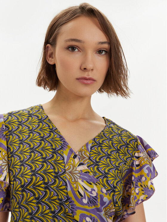 Iconique Iconique Majica Ramona IC24-099 Šarena Slim Fit