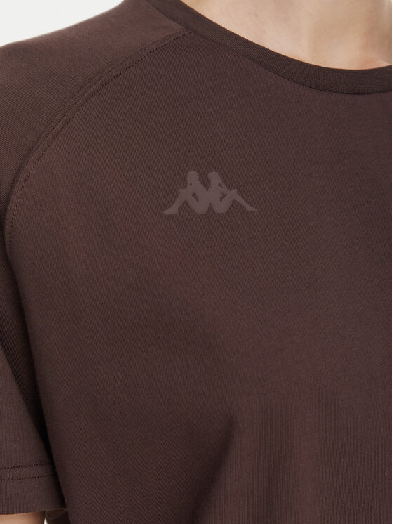 Kappa Kappa T-Shirt 34258QW Braun Regular Fit