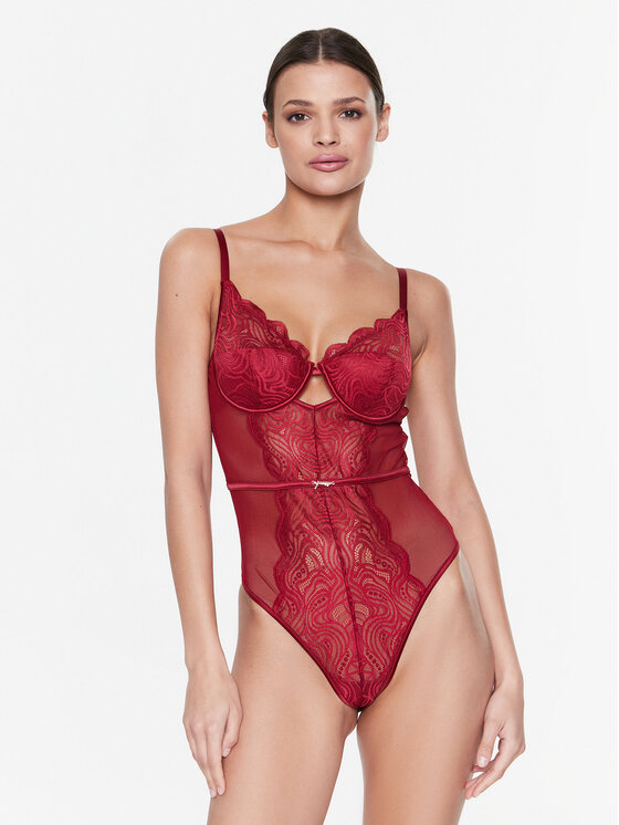 Guess Guess Body Elenora O3RM01 KBMF0 Bordó