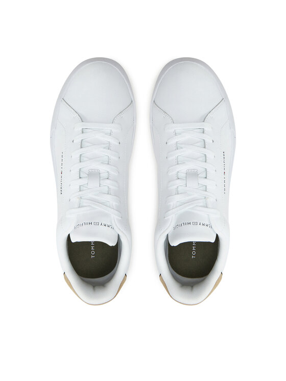 Tommy Hilfiger Tommy Hilfiger Superge Th Court Lth Detail Ess FM0FM05367 Bela