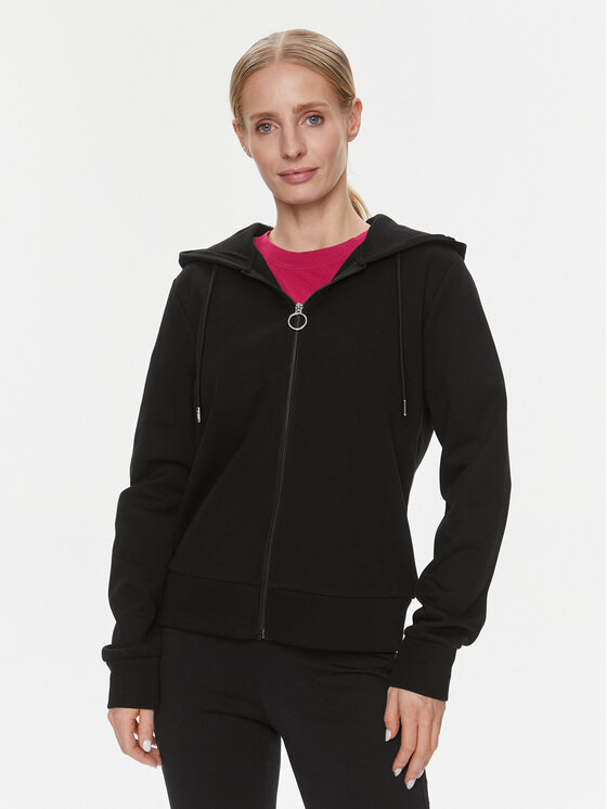 Guess Bluză Giulia V4RQ19 KC3D2 Negru Regular Fit