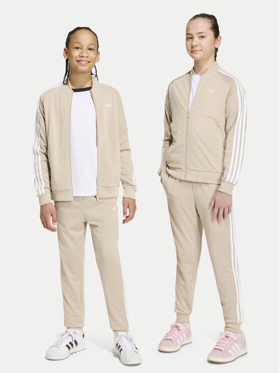 adidas adidas Melegítő alsó Sst Track IA2239 Világos bézs Regular Fit