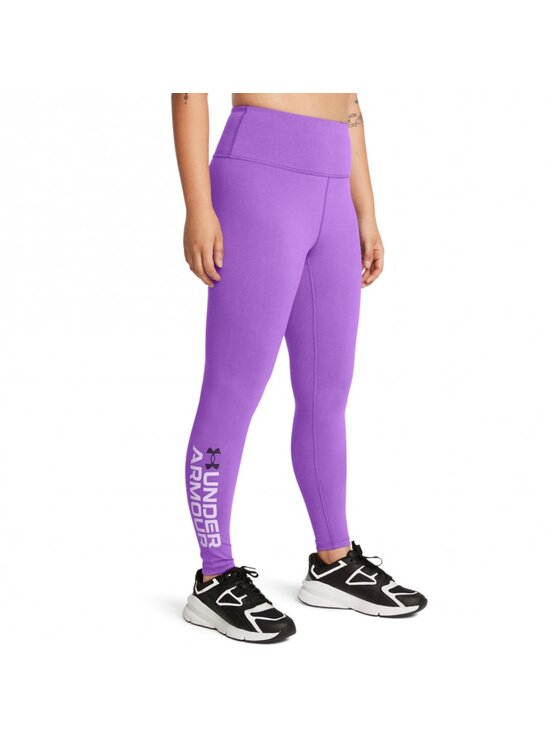 Under Armour Under Armour Legginsy 1386483 Fioletowy Slim Fit