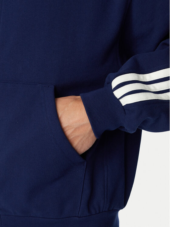 adidas adidas Bluza Adidas Kit 3-Stripes KW2356 Niebieski Regular Fit