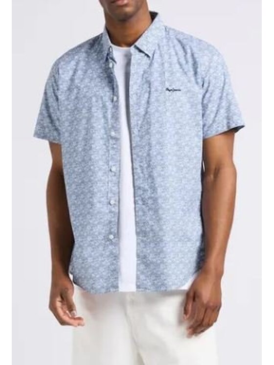 Pepe Jeans Pepe Jeans Koszula PM308490 800 Biały Regular Fit