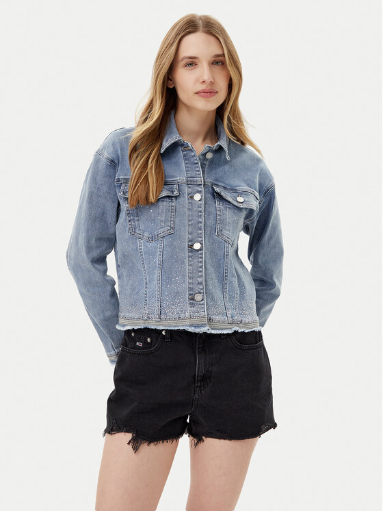 Joseph Ribkoff Joseph Ribkoff Джинсова куртка 251953 Голубий Regular Fit