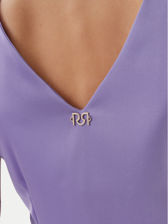 Rinascimento Rinascimento Kokteiļkleita CFC0122928003 Violets Regular Fit