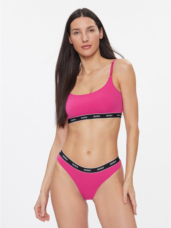 HUGO HUGO Komplet biustonoszy topów Twin Bralette 50480158 Różowy