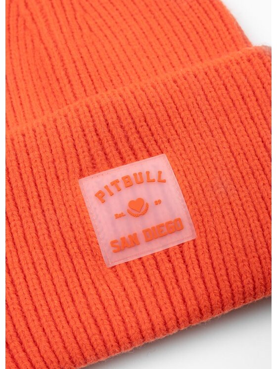 PITBULL PITBULL Czapka LOVE PB Pomarańczowy