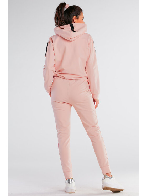 Infinite You Infinite You Bluza M248 Różowy Basic Fit