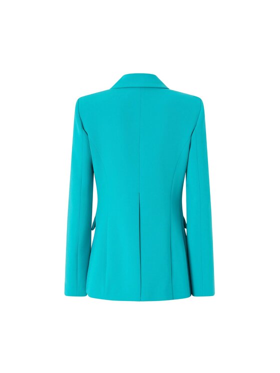 PINKO PINKO Marynarka CARCIOFO GIACCA CANVAS TECNICO Zielony Regular Fit
