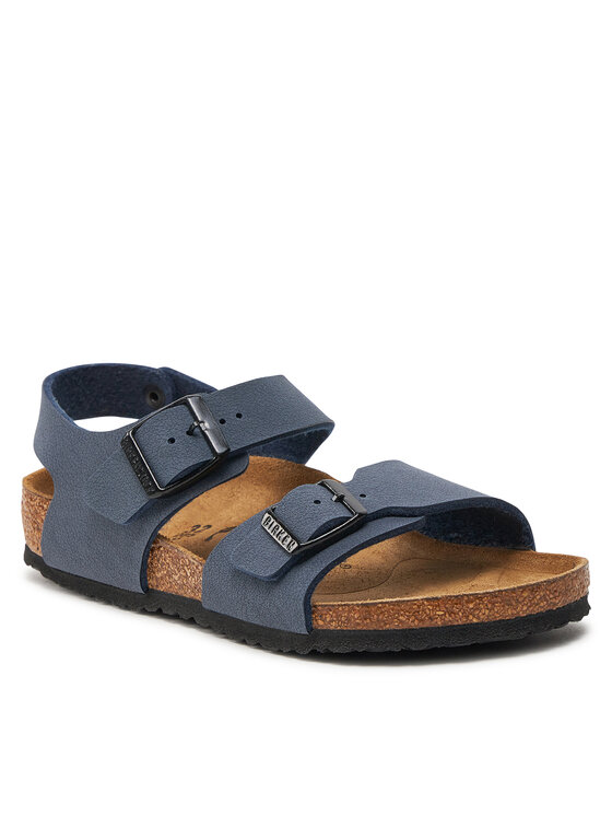 Birkenstock Birkenstock Sandály New York Kids Bf 0087773 Tmavomodrá