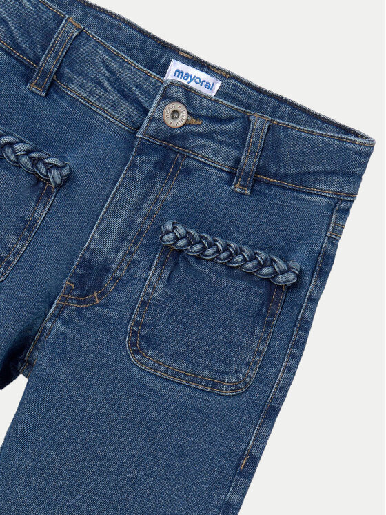 Mayoral Mayoral Blugi 06510 Albastru Regular Fit