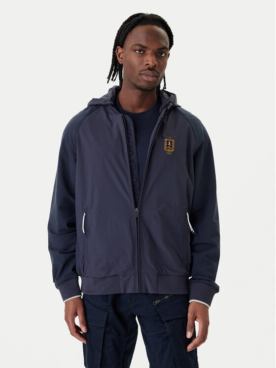 Aeronautica Militare Aeronautica Militare Geacă 261AF0519UCT04291 Bleumarin Regular Fit