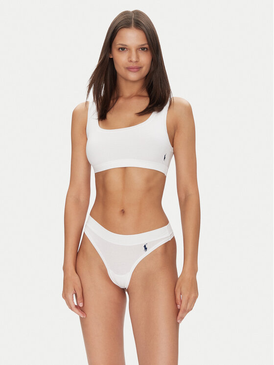 Polo Ralph Lauren Polo Ralph Lauren Chilot tanga 4P0511 Alb