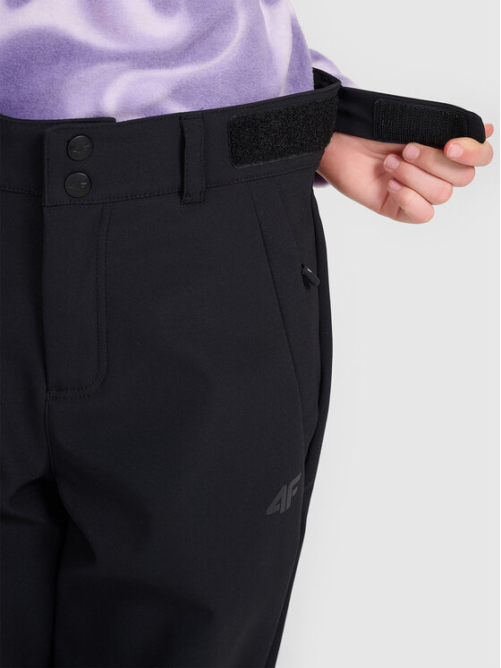 4F 4F Spodnie narciarskie 4FJRAW25TFTRM1271 Czarny Regular Fit