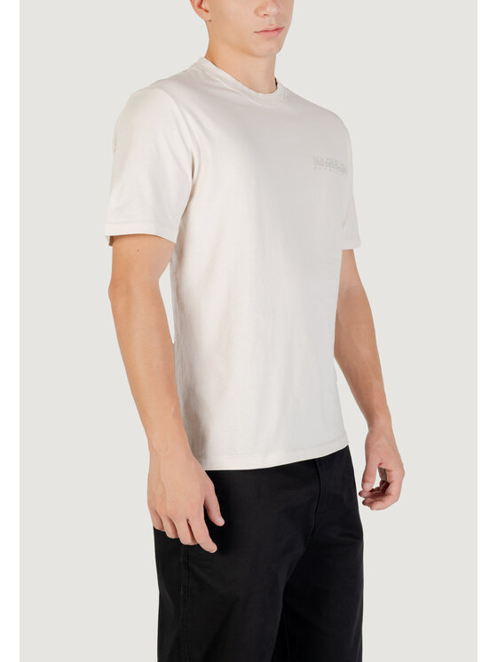 Napapijri Napapijri T-shirt S-TURRACH SS Beige Bermuda Fit