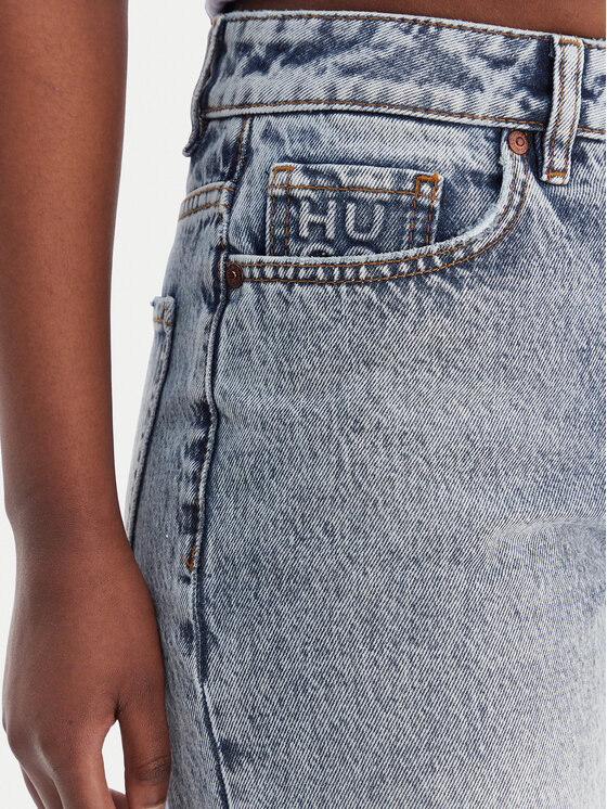 HUGO HUGO Blugi 50556481 Albastru Regular Fit