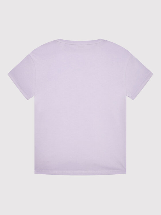 T-shirt J2GI09 K6YW1 Viola Regular Fit