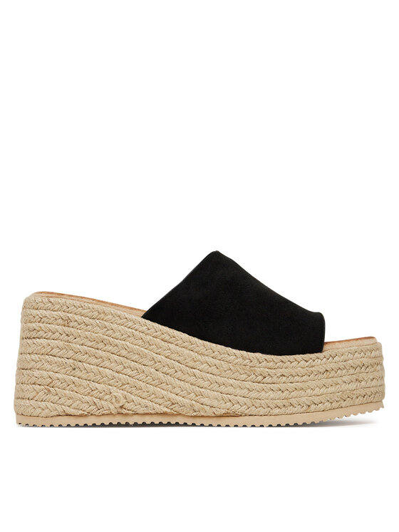 DeeZee DeeZee Espadrilles LE601-113 Fekete