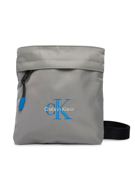 Calvin Klein Calvin Klein Geantă crossover Bold Flatpack LV04D3178G Gri