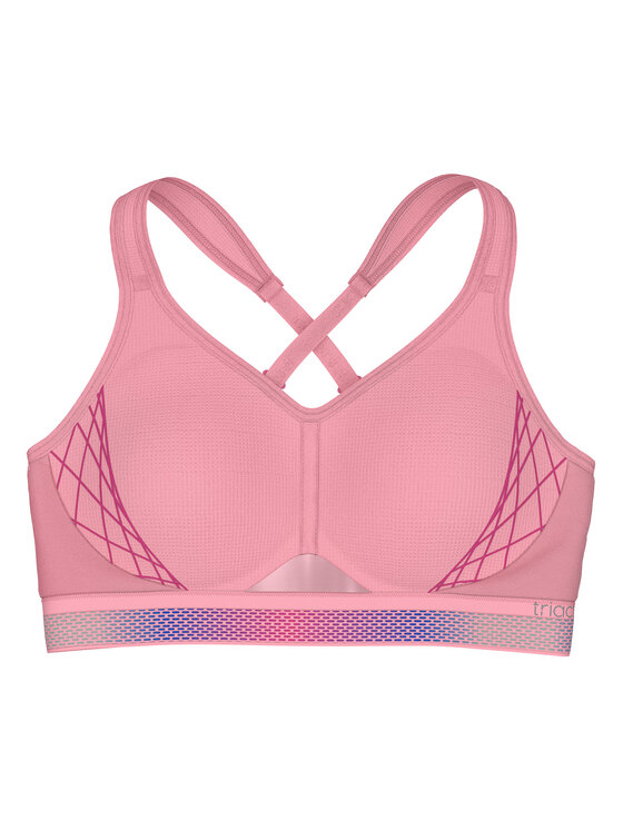 Triumph Triumph Biustonosz sportowy Triaction Cardio Flow 10205923 Różowy
