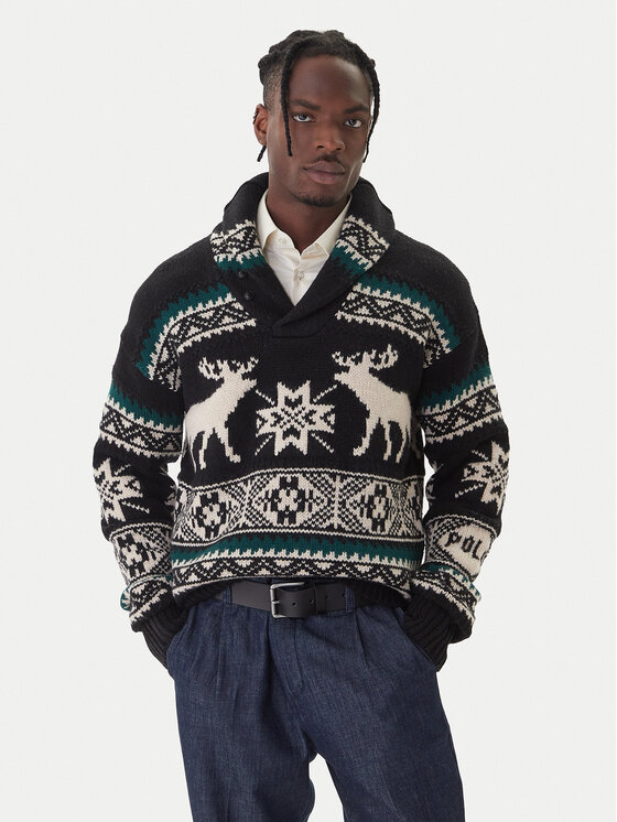 Polo Ralph Lauren Polo Ralph Lauren Svetr 710982255001 Černá Regular Fit