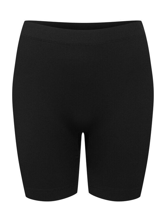 Esotiq Esotiq Szorty materiałowe 42039 Czarny Regular Fit
