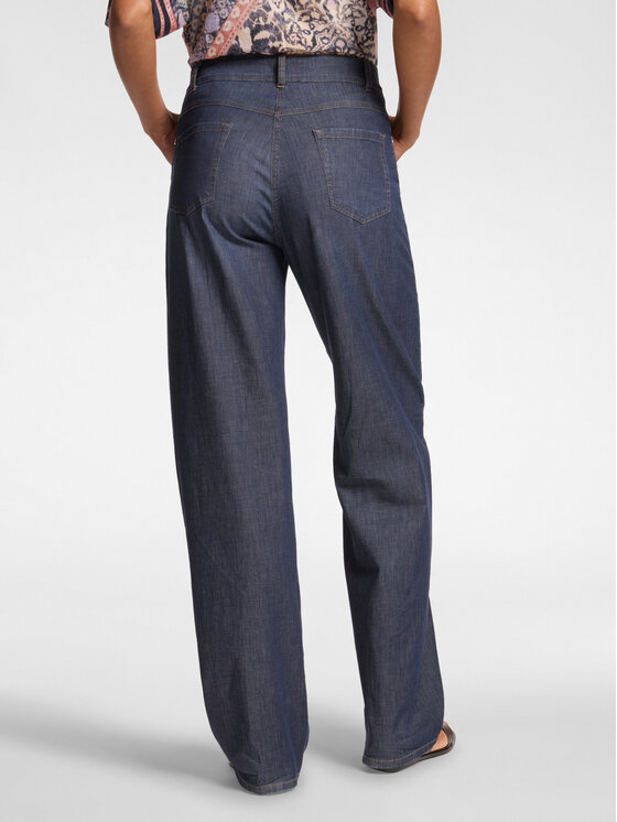 Elena Mirò Elena Mirò Jeansy P505P000336N034 Niebieski Flare Fit