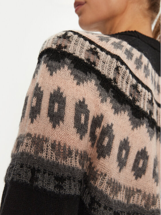 Marella Marella Pulover Dito 2423366182 Črna Relaxed Fit