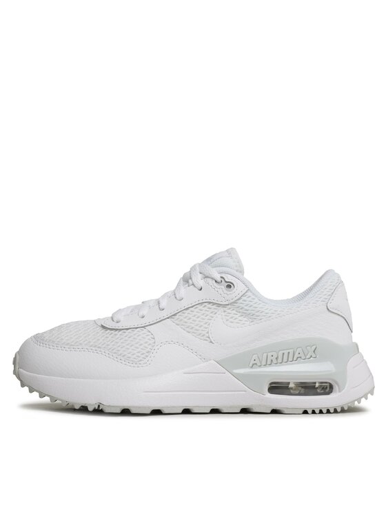 Nike air hot sale maxs white