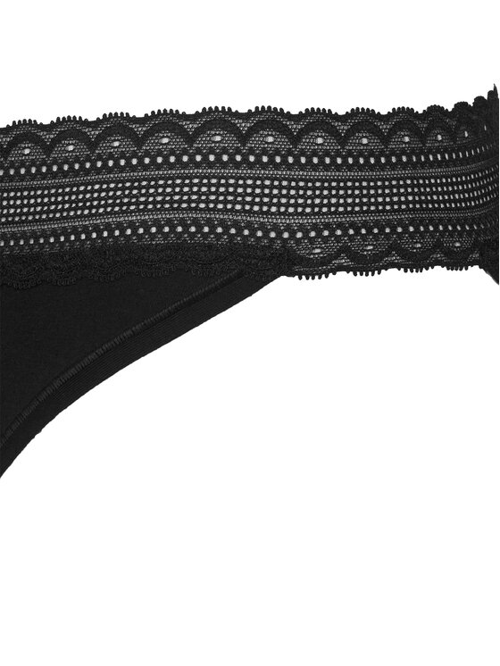 HUGO HUGO Klassischer Damenslip 50557200 Schwarz