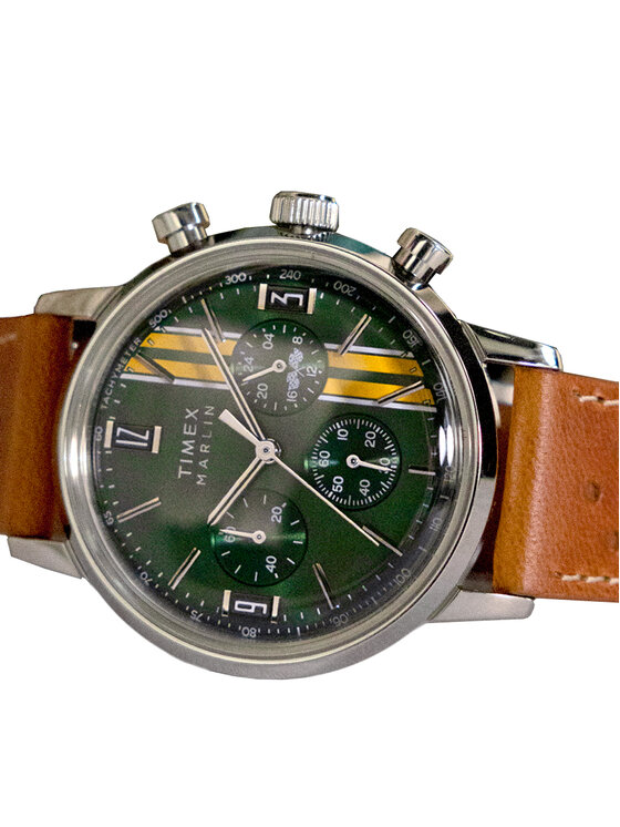 Timex Timex Pulkstenis Marlin® Chronograph TW2W99100 Sudraba