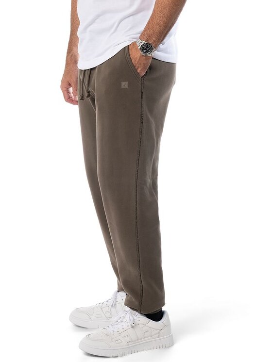 PITBULL PITBULL Spodnie dresowe SMALL LOGO HD Szary Regular Fit