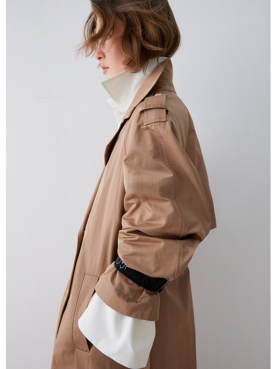 Liu Jo Liu Jo Trench TA6146T2904C3968 Marrone Loose Fit