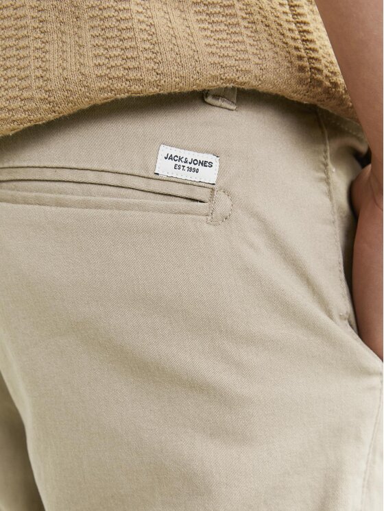 Jack&Jones Junior Jack&Jones Junior Pantalon scurți din material 12254241 Bej Regular Fit