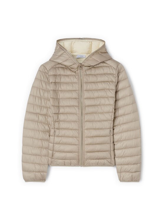 Motivi Motivi Giubbotto piumino F012Q000742N003 Crema Slim Fit